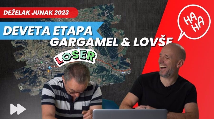 GARGAMEL & LOVŠE komentirata potek DEVETE ETAPE: Od Sežane do Nove ...